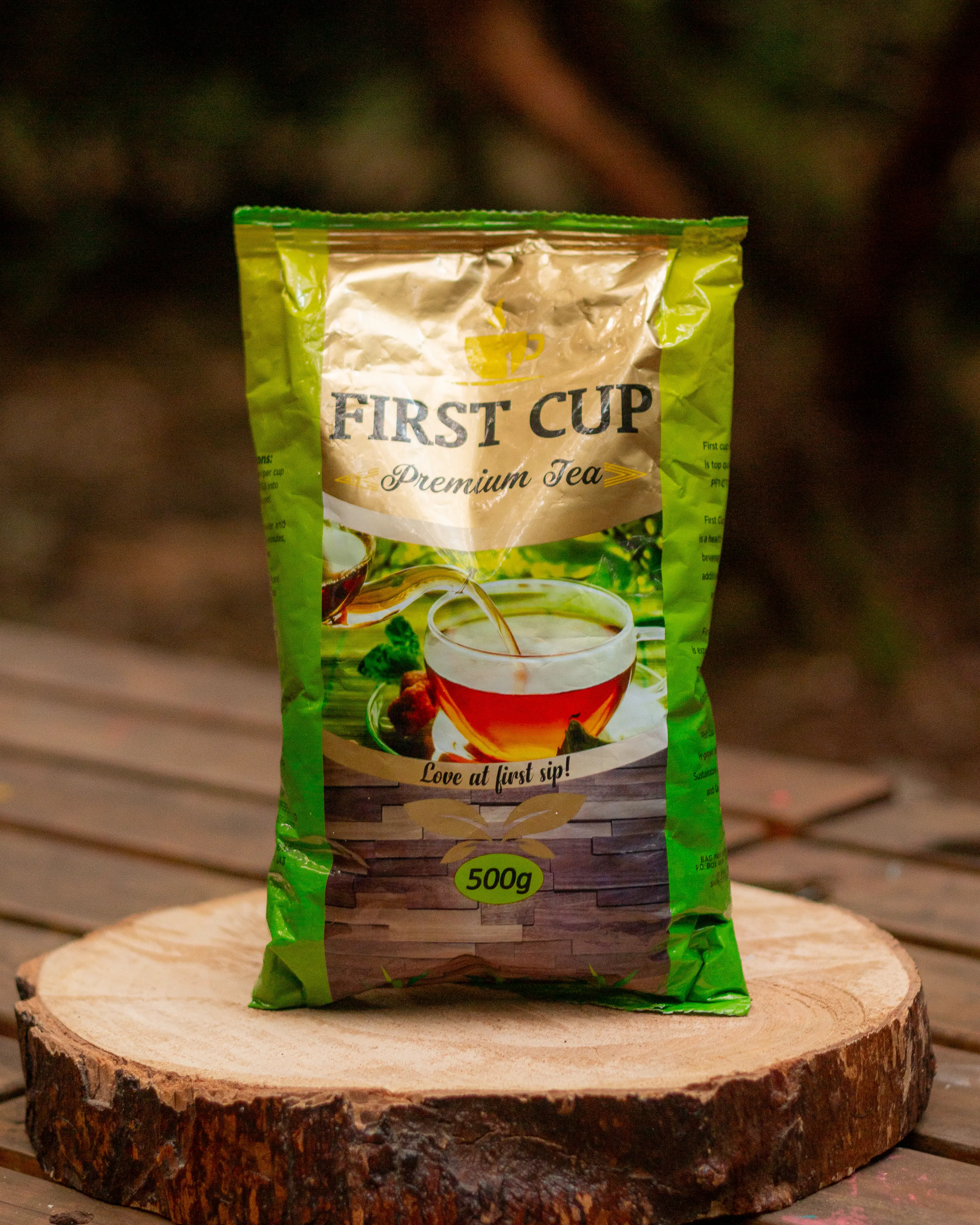 Freshly brewed espresso in a white cup